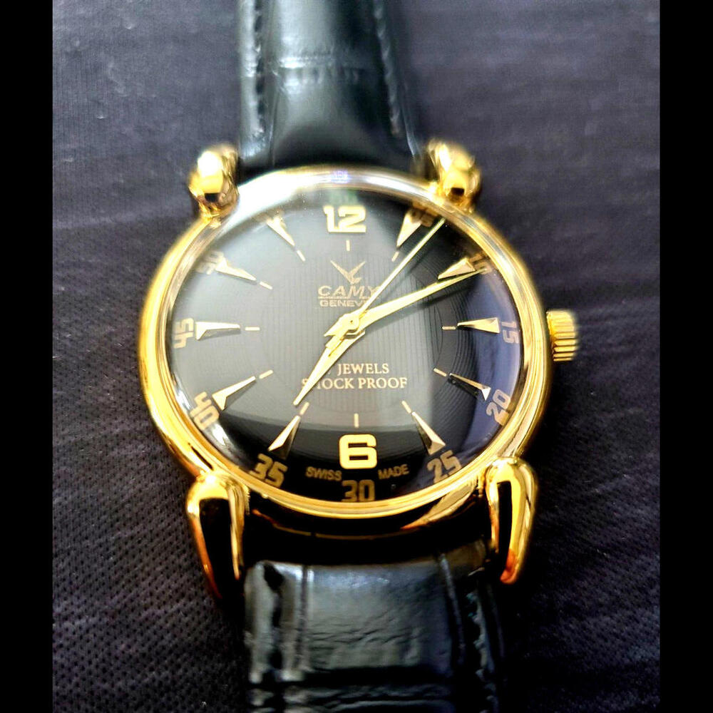 ✨Rare Camy‎ Geneve Manual Wind Swiss Watch Restored Serviced